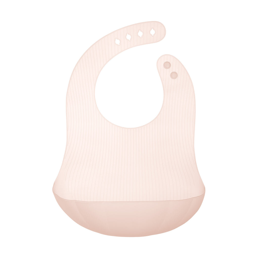 Silicone Bib with Pocket, Waterproof, Adjustable, 6 Months+