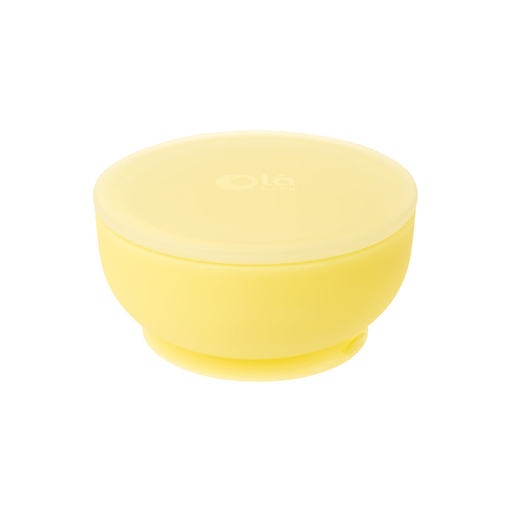 Silicone Suction Bowl with Lid for Babies, 6 Months+