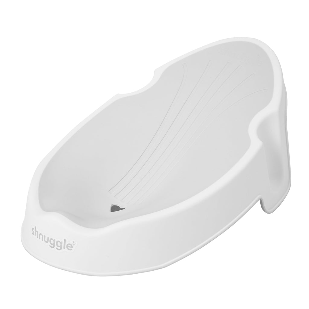Shnuggle Newborn Baby Bath Support | Ergonomic, Non-Slip & Quick-Dry | From 0-3 months