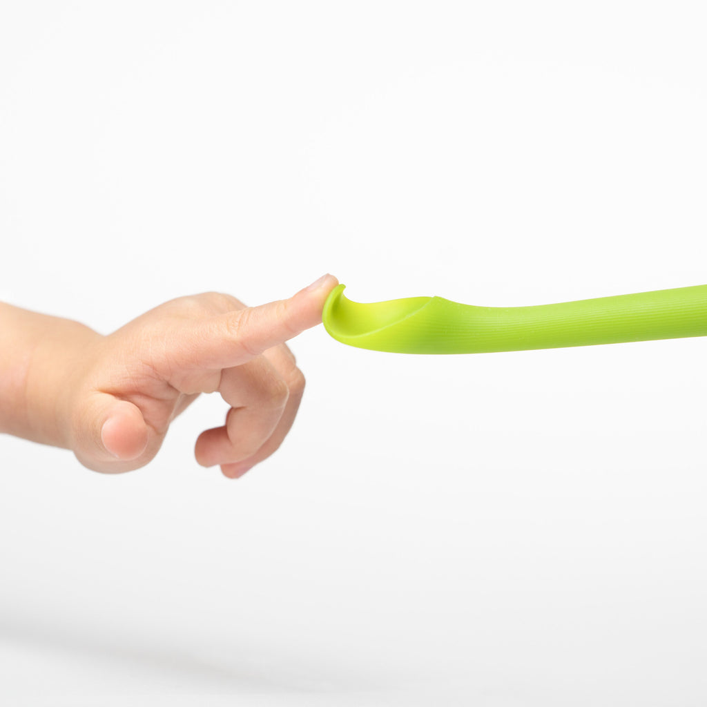 Baby Spoon Set: Feeding Spoon + Self-Feeding Training Spoon