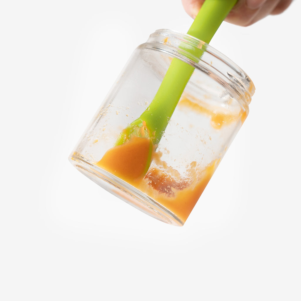 Baby Spoon Set: Feeding Spoon + Self-Feeding Training Spoon
