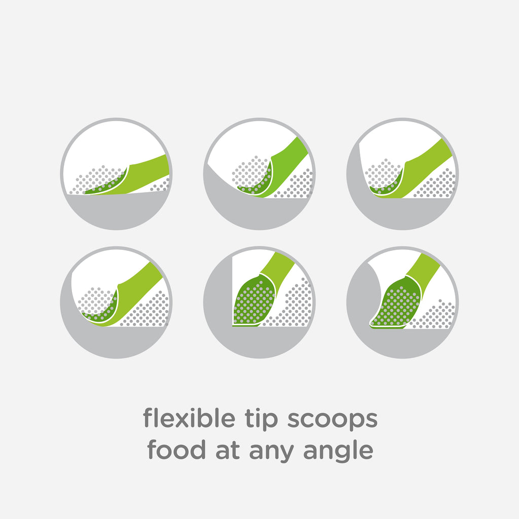 Baby Spoon Set: Feeding Spoon + Self-Feeding Training Spoon