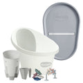Shnuggle Bath & Change Bundle: Baby Bath & Changing Bundle + Accessories - 6-Piece Set for Cozy Bath & Diaper Time