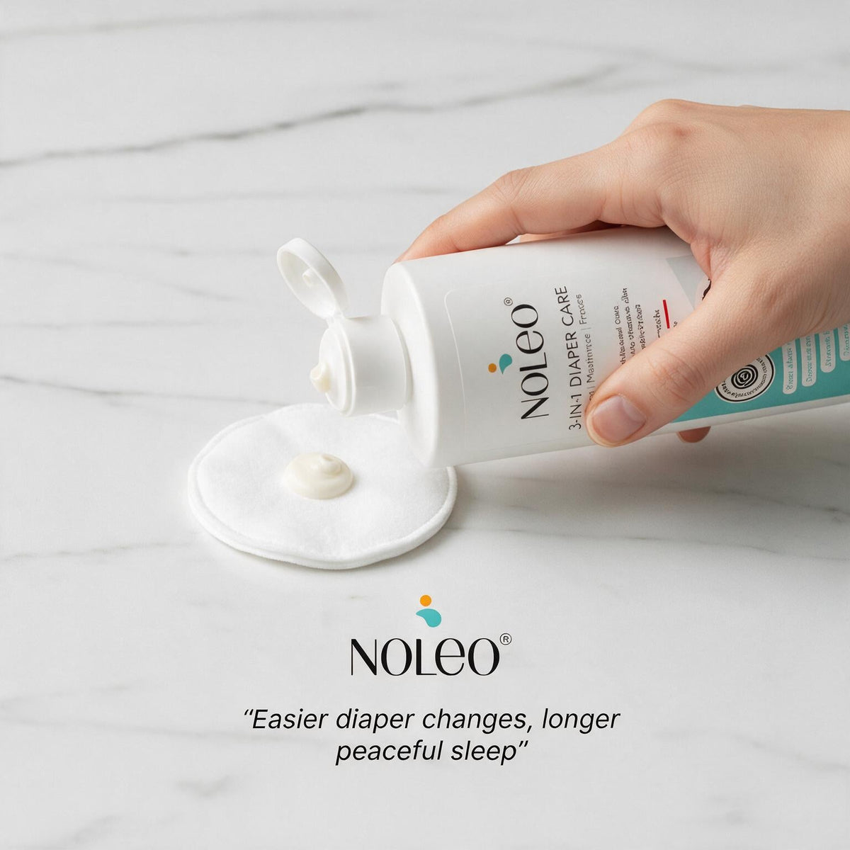NOLEO 3-IN-1 - Diaper Rash Cream - EWG Verified