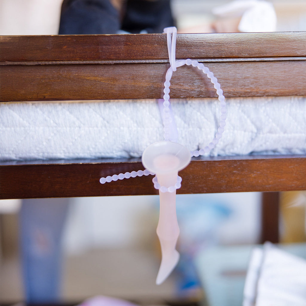 Silicone Toy Strap for Stroller and High Chair, Adjustable