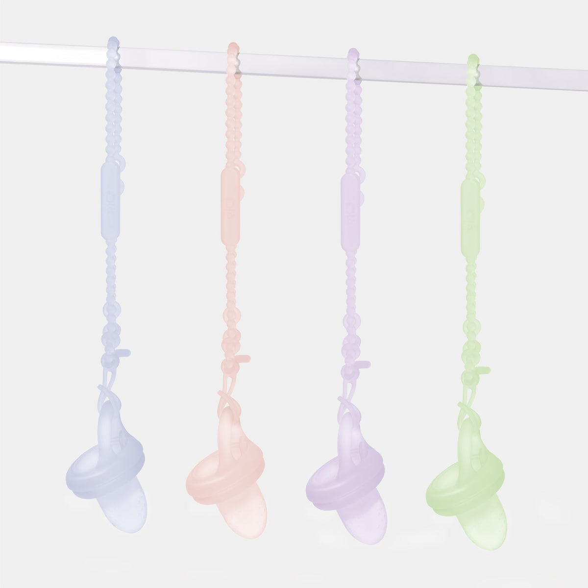Silicone Toy Strap for Stroller and High Chair, Adjustable