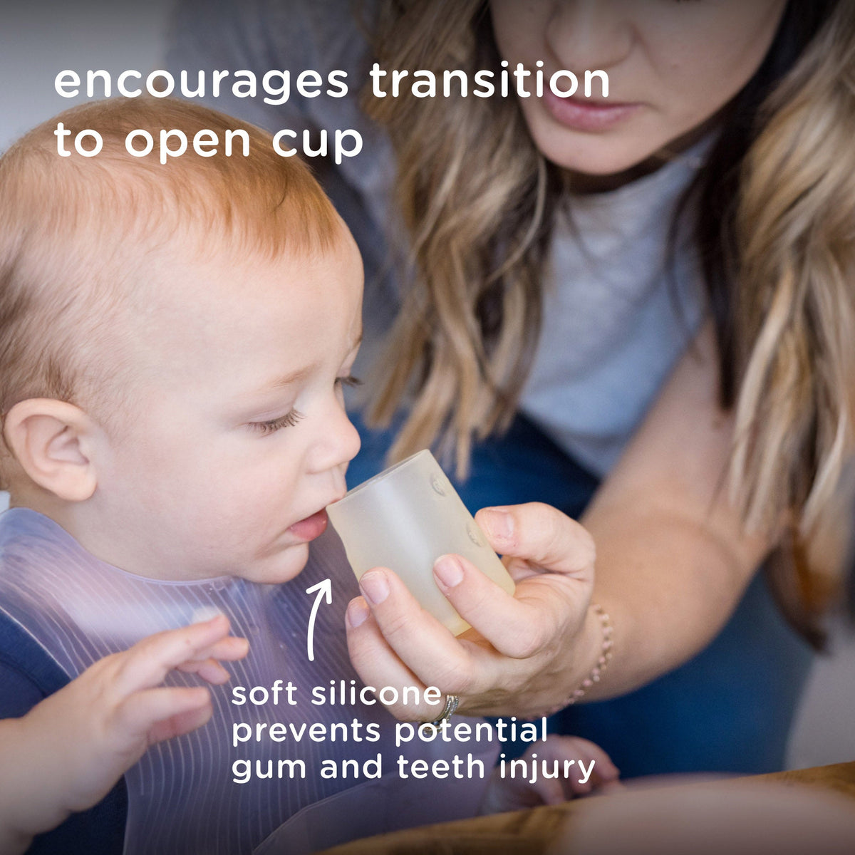 Small Open Cup for Babies, First Cup for 6 Months+ (2oz)