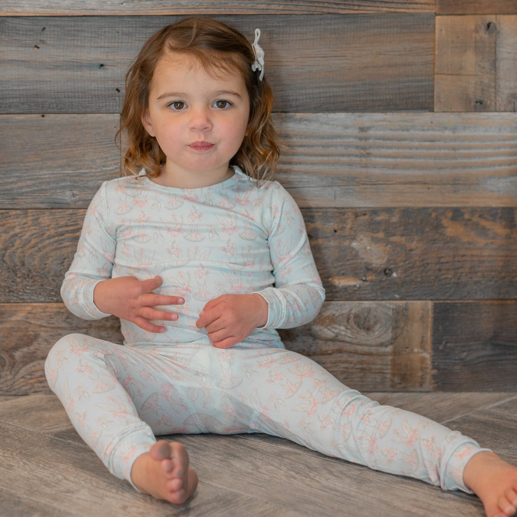 Swan Ballet Big Kid Pajama Set