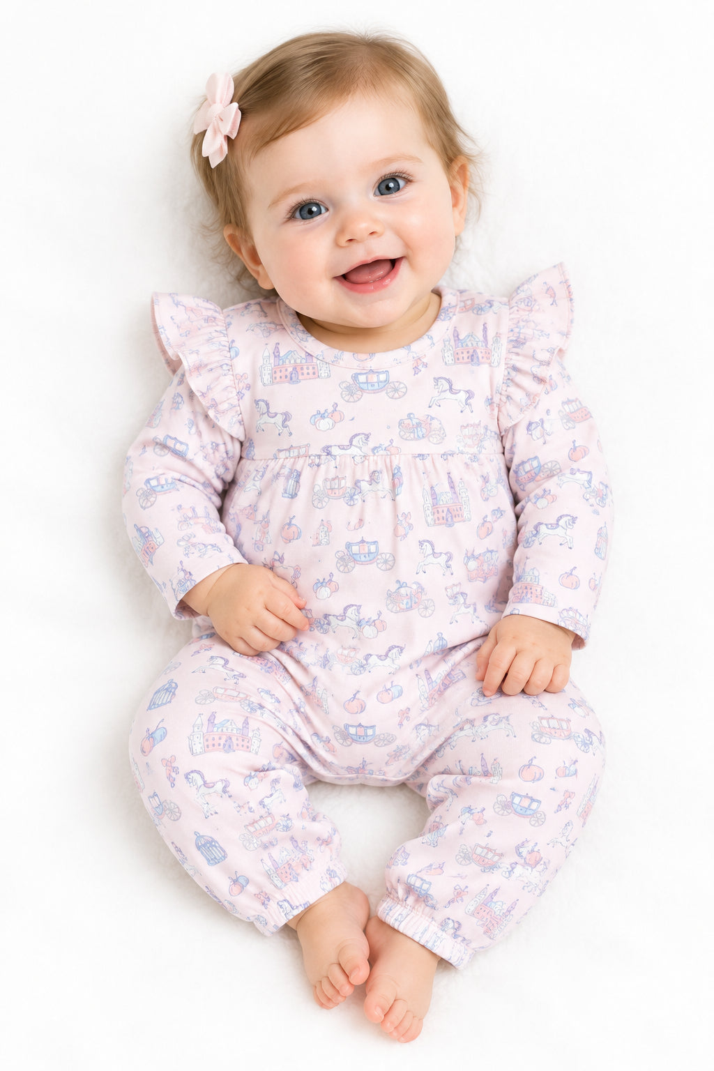 Fairy Godmother Flutter Sleeve Romper