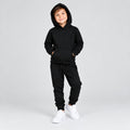 Blazing Black Comfort Hooded Jogger Set