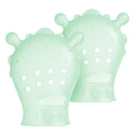 Teething Mitten for Babies 0-6 Months, Silicone (2-Pack)
