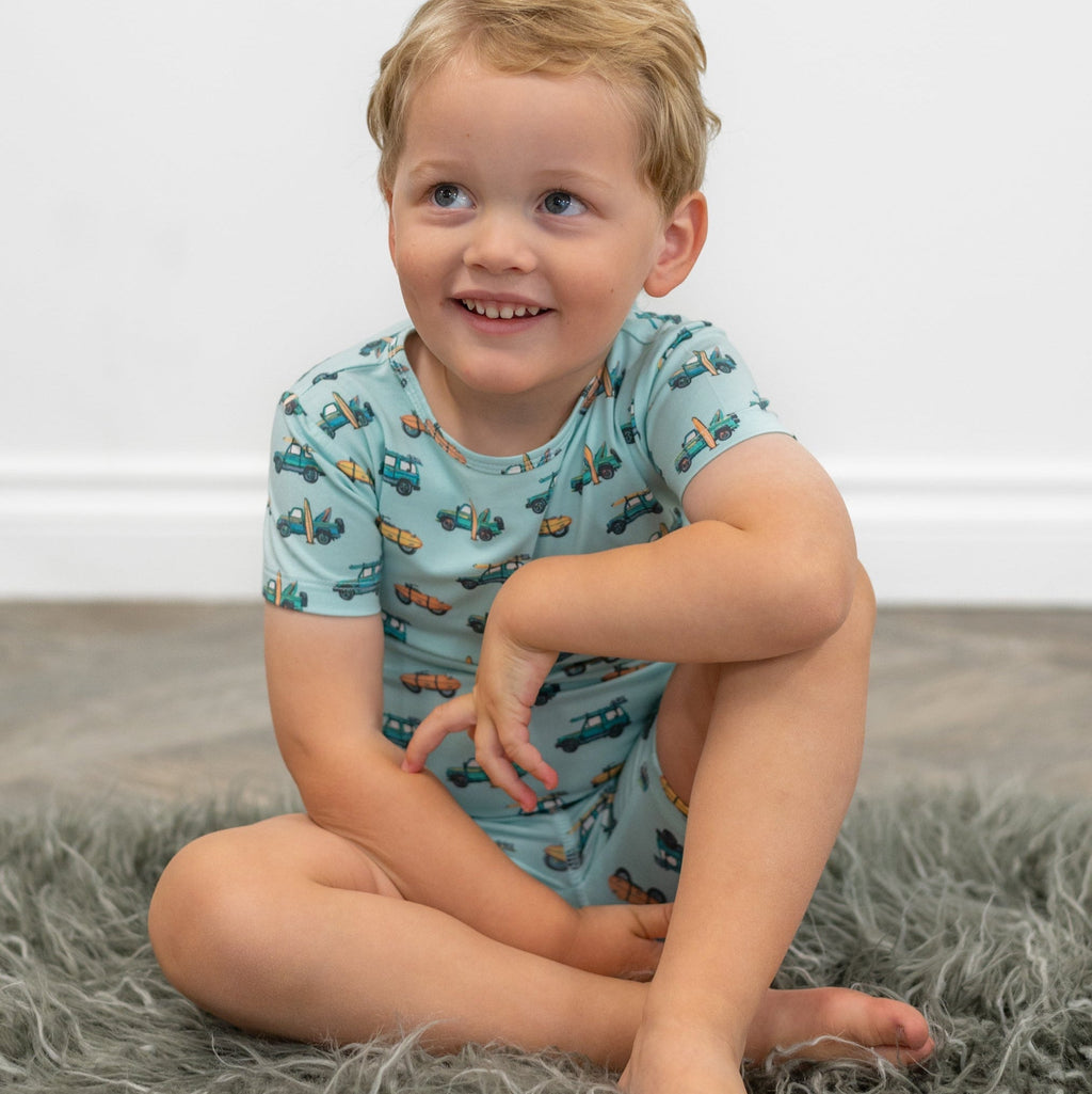 Surfing Beach Summer Pajama Set