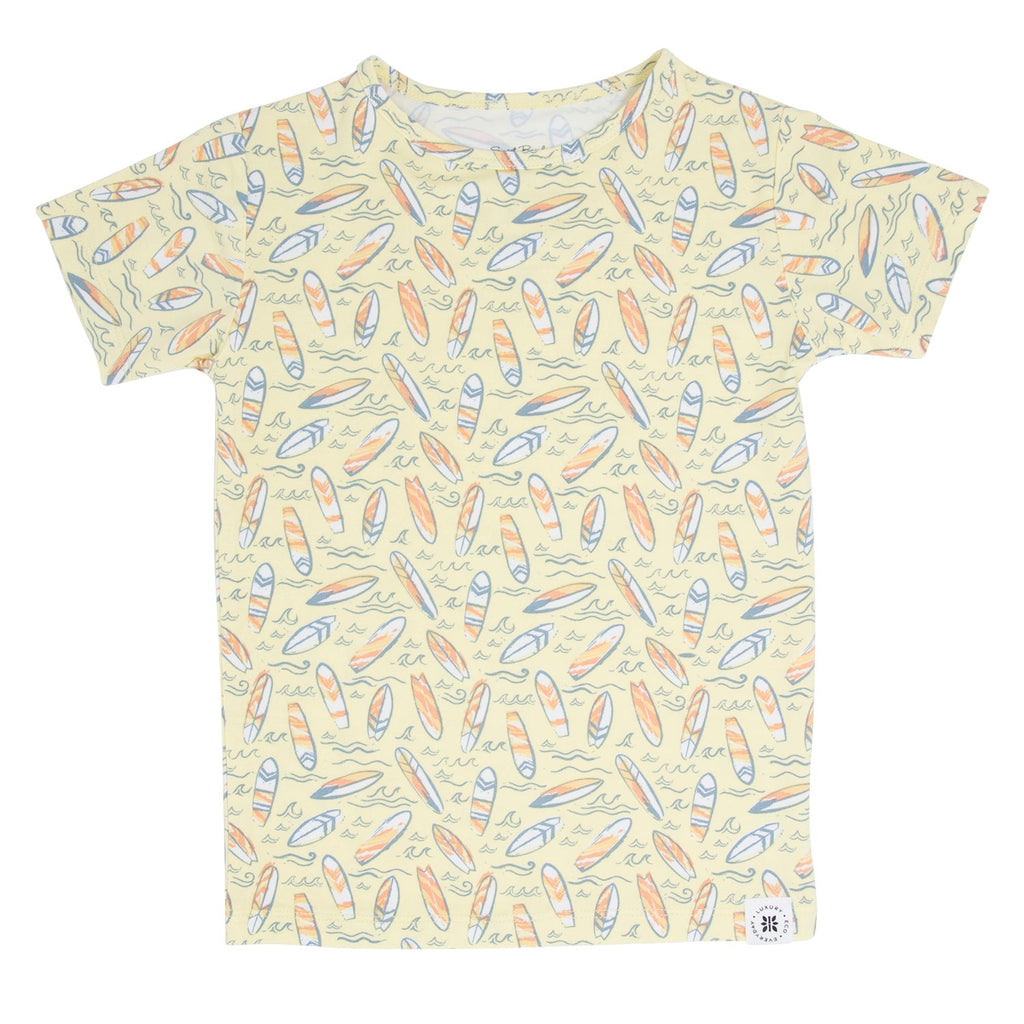 Surfboard Waves Summer Pajama Set