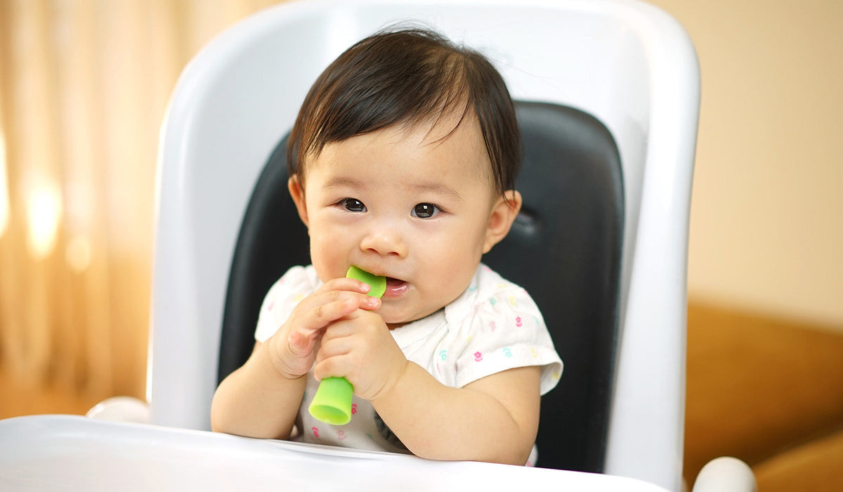 Silicone Infant Spoons for Baby-Led Weaning (2-Pack)
