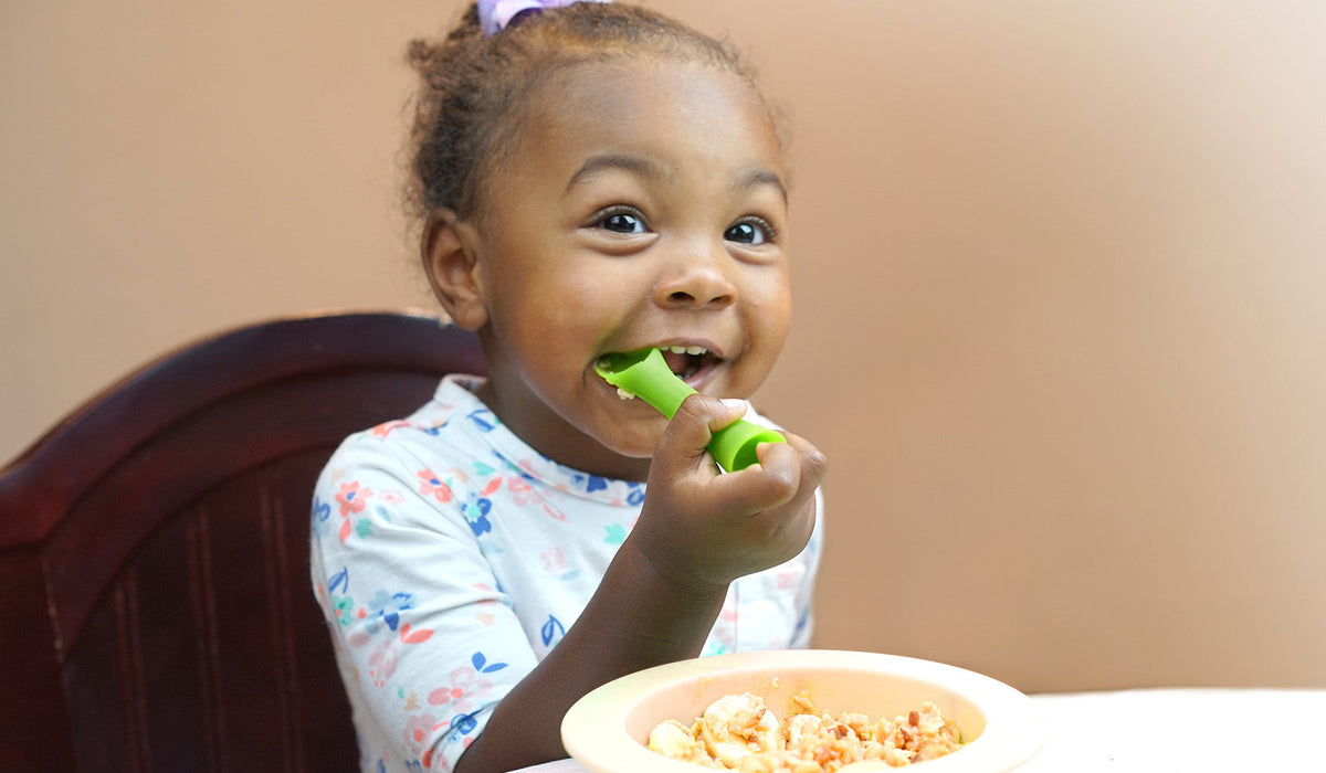 Silicone Infant Spoons for Baby-Led Weaning (2-Pack)