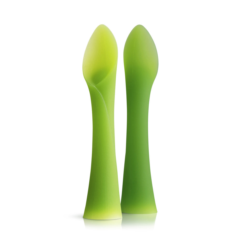 Silicone Infant Spoons for Baby-Led Weaning (2-Pack)